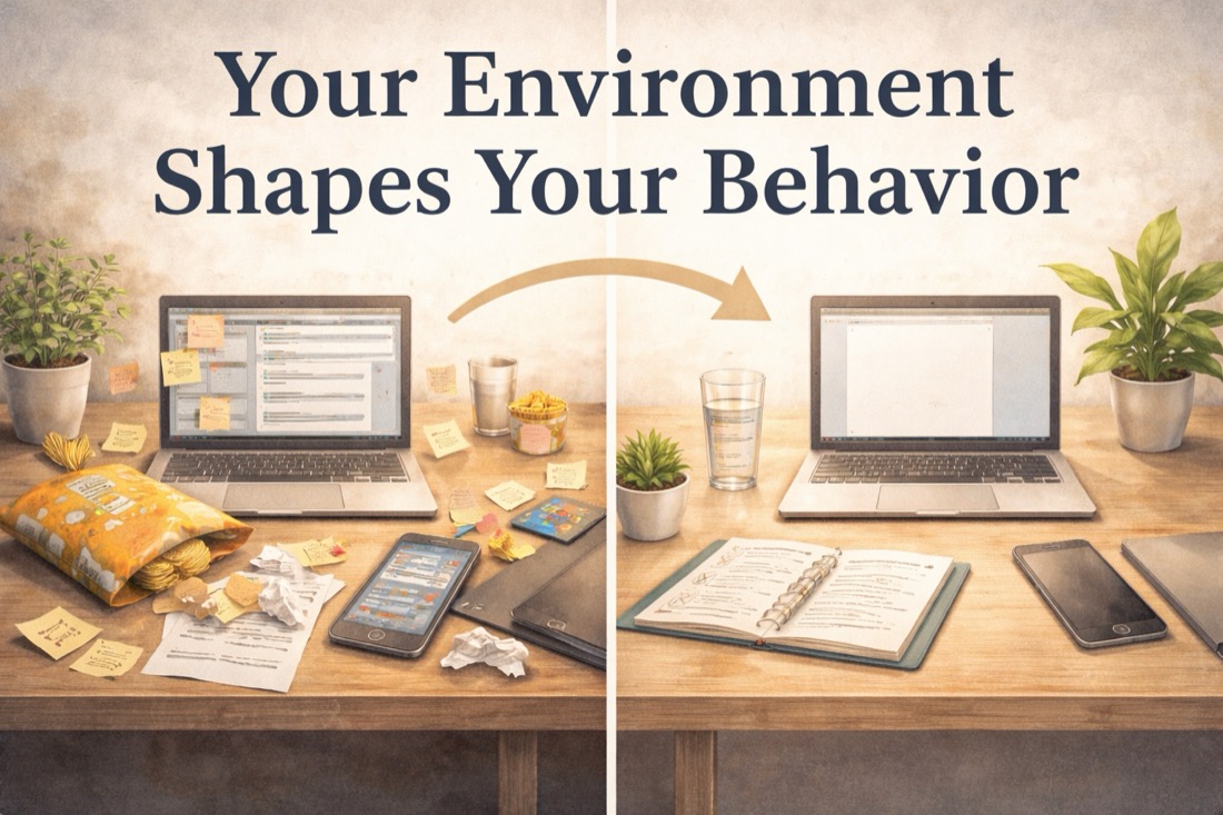 Your Environment Is Designing Your Behavior